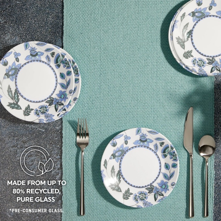 צלחת מנה ראשונה .21.5 ס"מ, Veranda  מבית Corning Corelle תוצרת ארצות הברית