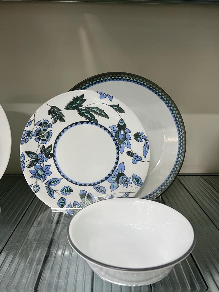 צלחת מנה ראשונה .21.5 ס"מ, Veranda  מבית Corning Corelle תוצרת ארצות הברית