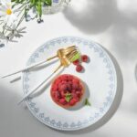 צלחת מנה עיקרית 26 ס"מ, Patchwork מבית Corning Corelle תוצרת ארצות הברית