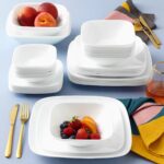 לפתנית 296 מ"ל, Pure White  מבית Corning Corelle תוצרת ארצות הברית