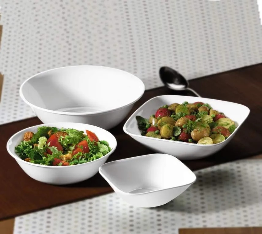 לפתנית 296 מ"ל, Pure White  מבית Corning Corelle תוצרת ארצות הברית