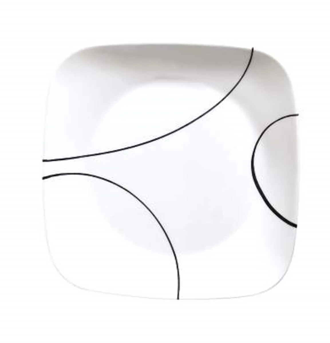 צלחת מנה ראשונה 23 ס”מ, Simple Lines מבית Corning Corelle תוצרת ארצות הברית
