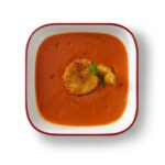 בול למרק מרובע 650 מ"ל פס אדום  מבית Corning Corelle תוצרת ארצות הברית
