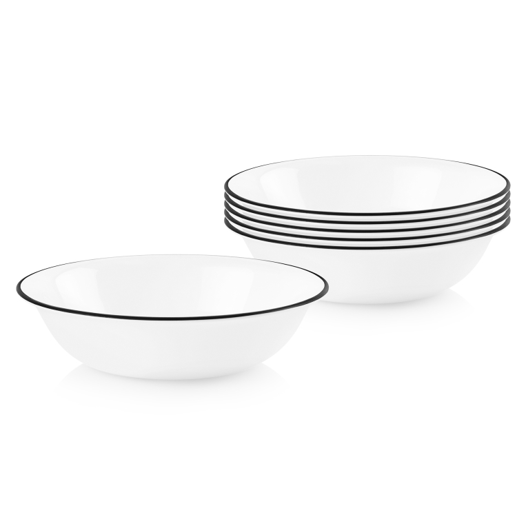 לפתנית 295 מ"ל פס שחור  מבית Corning Corelle תוצרת ארצות הברית