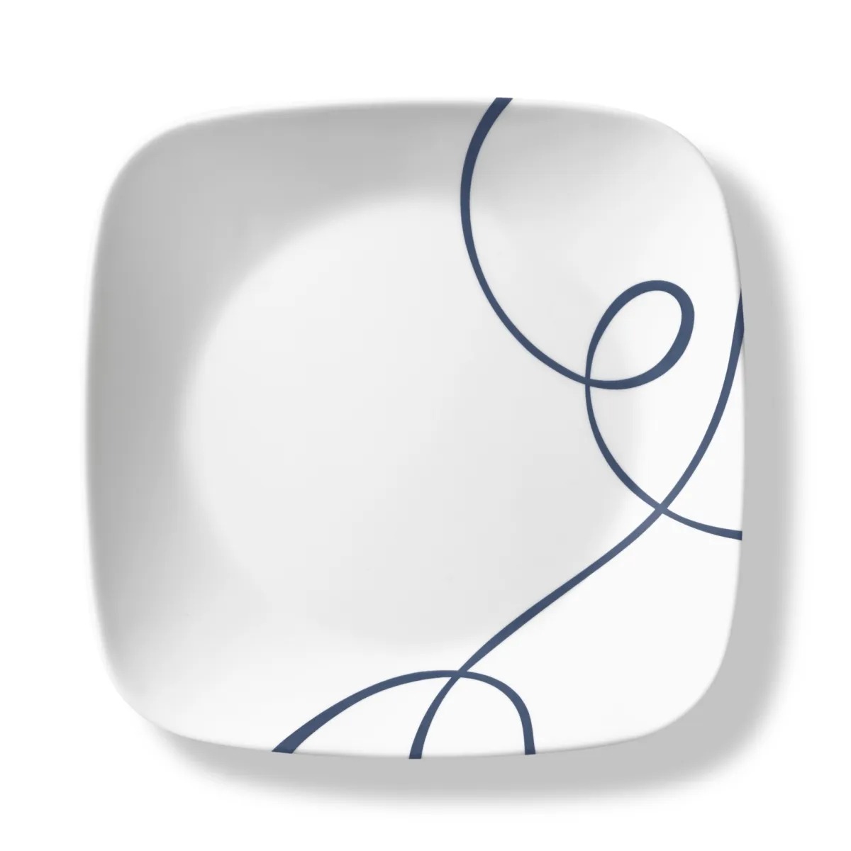 צלחת מנה ראשונה 23 ס”מ, Lia Square  מבית Corning Corelle תוצרת ארצות הברית