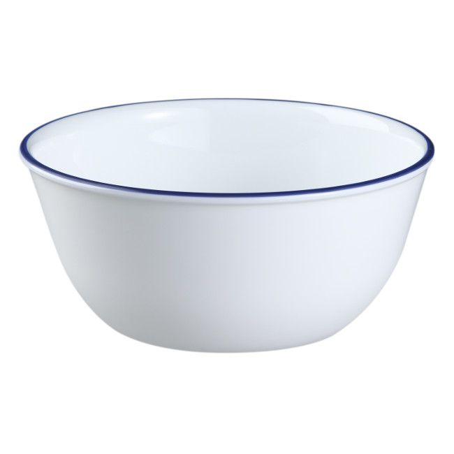קערת סלט 1 ליטר פס אדום  מבית Corning Corelle תוצרת ארצות הברית