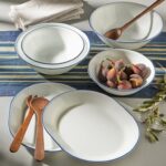 קערת סלט 2 ליטר, Winter Frost White     מבית Corning Corelle תוצרת ארצות הברית