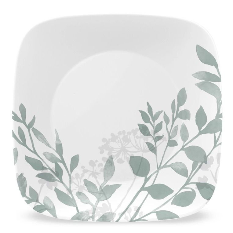 צלחת עוגה מרובעת 17 ס”מ, Amalie מבית Corning Corelle תוצרת ארצות הברית