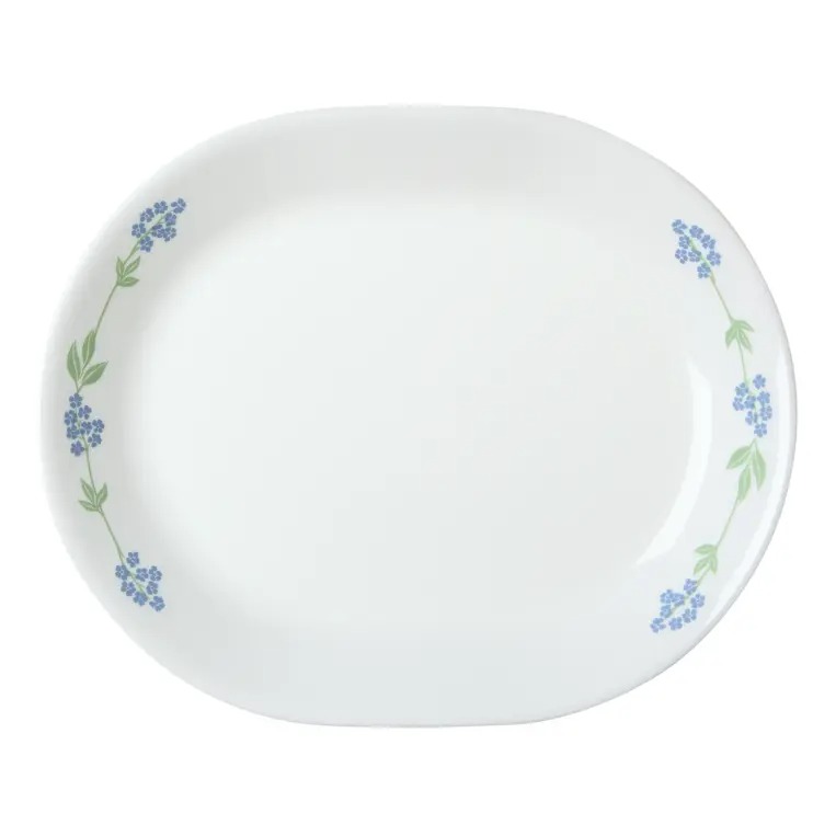 מגש אובלי 31 ס”מ, Secret Garden מבית Corning Corelle תוצרת ארצות הברית