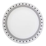צלחת מנה ראשונה 21.5 ס”מ, City Block  מבית Corning Corelle תוצרת ארצות הברית