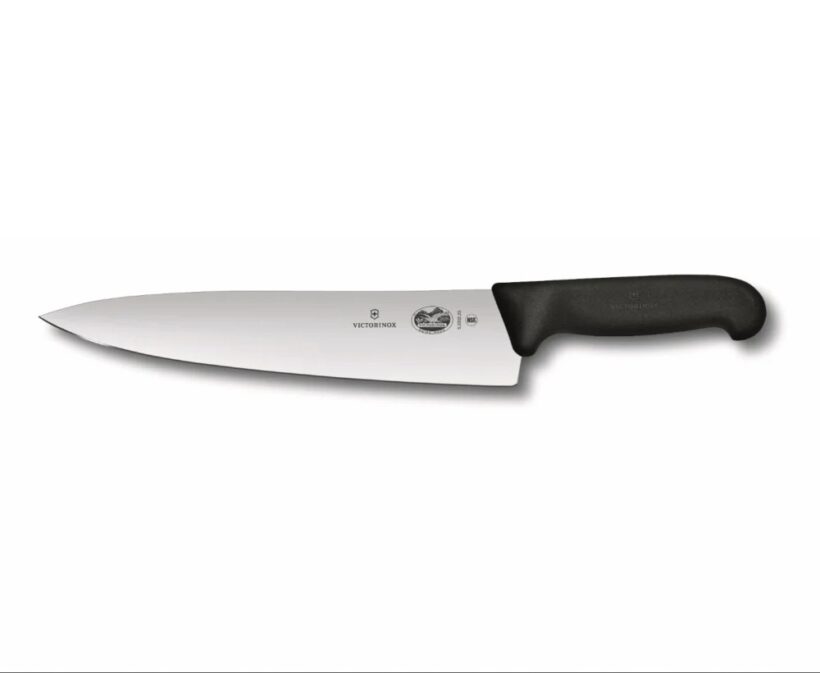 סכין שף 19 ס"מ ידית Fibrox תוצרת שוויץ-Victorinox