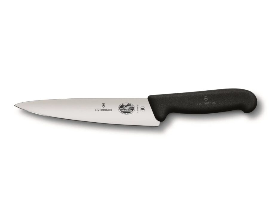 סכין שף 22 ס"מ ידית Fibrox תוצרת שוויץ-Victorinox