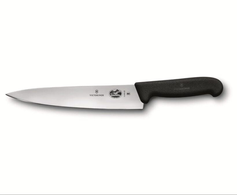 סכין שף 22 ס"מ ידית Fibrox תוצרת שוויץ-Victorinox