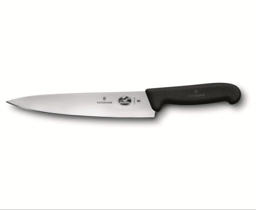 סכין שף 22 ס"מ ידית Fibrox תוצרת שוויץ-Victorinox