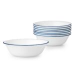 בול למרק 532 מ"ל, פס כחול  מבית Corning Corelle תוצרת ארצות הברית