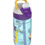 בקבוק שתיה ילדים 400 מ"ל LAGOON Surf Girl מבית KAMBUKKA +מדבקת שם מעוצבת מתנה