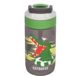 בקבוק שתיה ילדים 400 מ"ל LAGOON Crazy Crocodileמבית KAMBUKKA +מדבקת שם מעוצבת מתנה