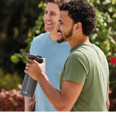 בקבוק מתכת  JACKSON CHILL 2.0  אפור כהה 950 מ"ל Contigo
