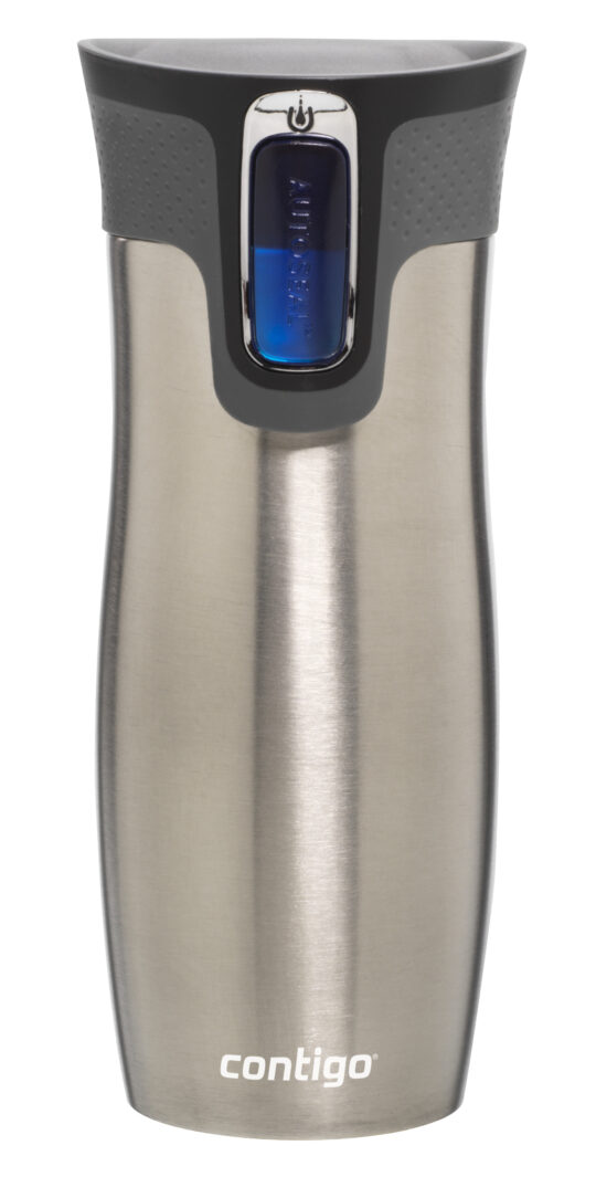 כוס West Loop כסוף פקק כחול 470 מ”ל CONTIGO