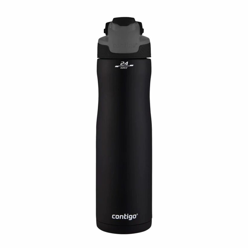 בקבוק מתכת  AUTOSEAL CHILL שחור 720 מ”ל מבית CONTIGO