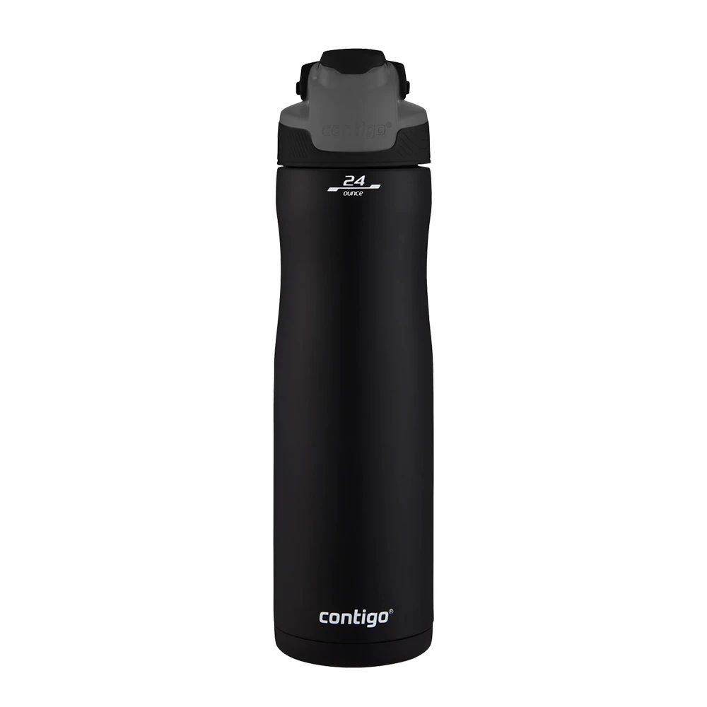 בקבוק מתכת  AUTOSEAL CHILL שחור 720 מ”ל מבית CONTIGO