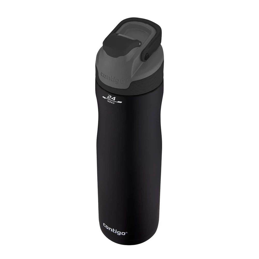 בקבוק מתכת  AUTOSEAL CHILL שחור 720 מ"ל מבית CONTIGO