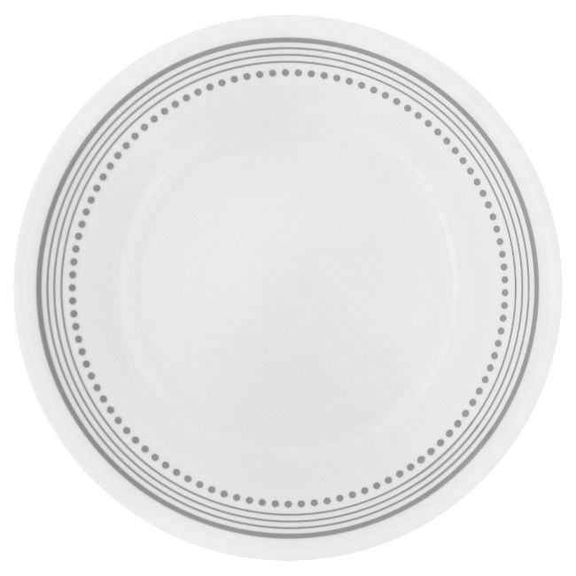צלחת עוגה/סלט/מטבלים 17 ס”מ, Mystic Gray  מבית Corning Corelle תוצרת ארצות הברית