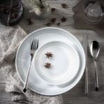 צלחת עוגה/סלט/מטבלים 17 ס"מ, Mystic Gray  מבית Corning Corelle תוצרת ארצות הברית