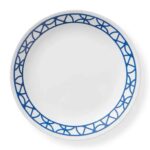 צלחת מנה ראשונה 21.5 ס”מ, Cobalt Circles מבית Corning Corelle תוצרת ארצות הברית