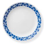 צלחת מנה עיקרית 26 ס"מ, Cobalt Circles מבית Corning Corelle תוצרת ארצות הברית