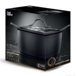 סיר 20 ס"מ 3.1 ליטר מסדרת BLACK MARBLE מבית Food Appeal