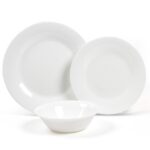 סט אוכל 18 חלקים  FOOD APPEAL – WHITE MOON