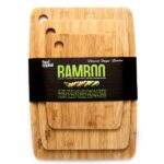 סט 3 קרשי חיתוך במבוק BAMBOO מבית Food Appeal