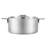 סיר יציקת נירוסטה PLY3 מכסה נירוסטה  28 ס"מ 8 ליטר ENIGMA מבית Food appeal