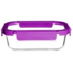 קופסת אחסון זכוכית 640 מ"ל  GLASS CLOC מבית FOODAPPEAL
