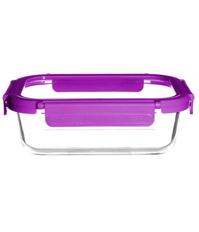קופסת אחסון זכוכית 640 מ”ל  GLASS CLOC מבית FOODAPPEAL