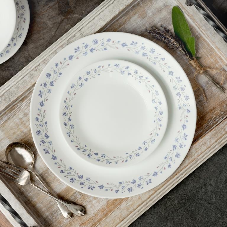 סט 12 חלקים, Lilac Blush מבית Corning Corelle תוצרת ארצות הברית