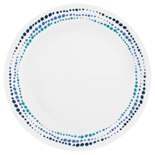סט 12 חלקים, Ocean Blues     מבית Corning Corelle תוצרת ארצות הברית