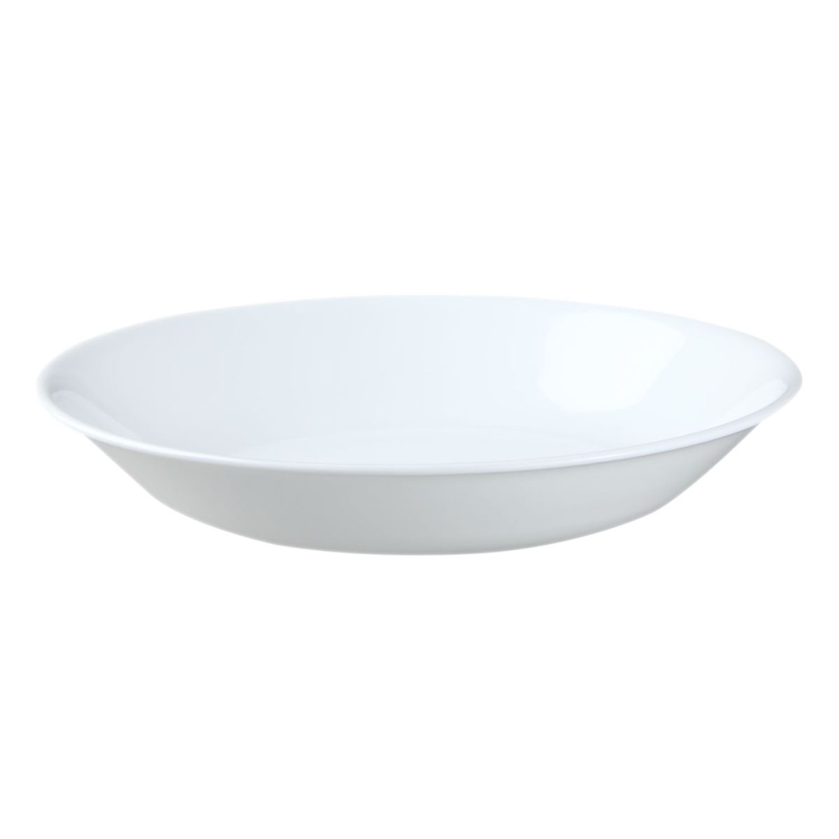 סט 18 חלקים פסטה לבן חלק  מבית Corning Corelle תוצרת ארצות הברית