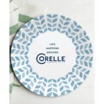 סט צלחות 18 חלקים, Northern Pines מבית Corning Corelle תוצרת ארצות הברית
