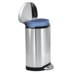 פח דוושה חצי עגול, נירוסטה 10 ל’ Simplehuman