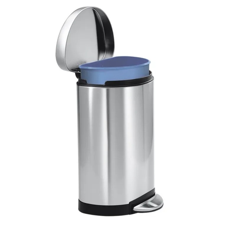 פח דוושה חצי עגול, נירוסטה 10 ל’ Simplehuman