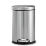פח דוושה עגול, נירוסטה 4.5 ל’ Simplehuman
