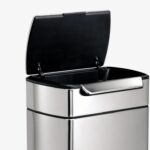 פח טאץ' בר מלבני, נירוסטה 40 ל' simplehuman