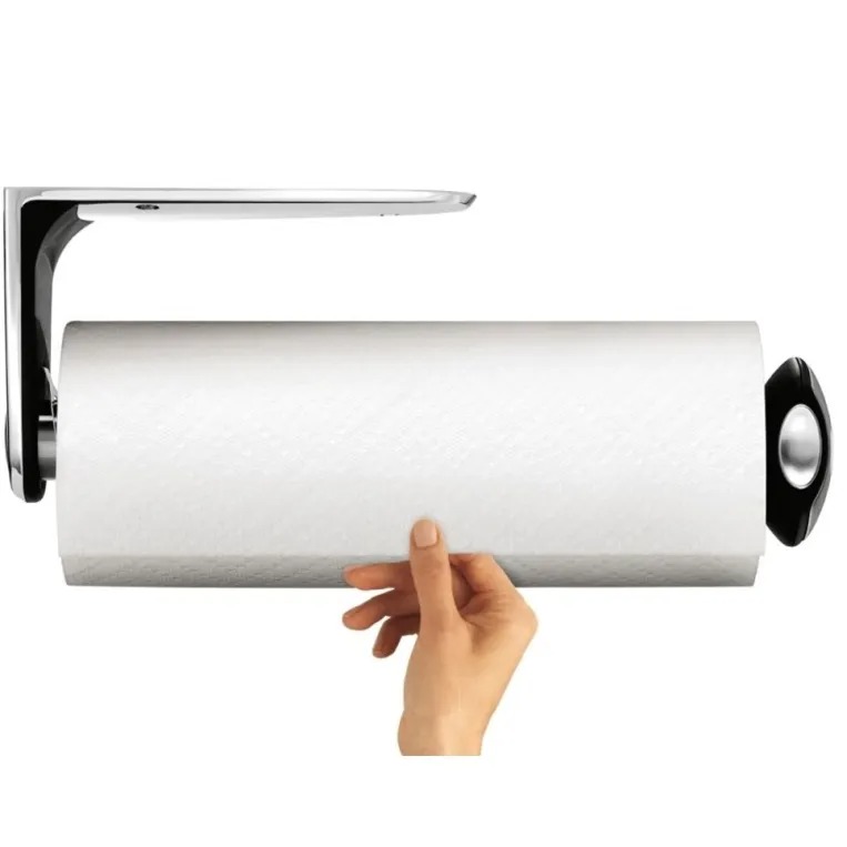 מעמד למגבת נייר מתחבר לקיר מבית SimpleHuman