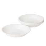קערת מטבלים שטוחה 12 ס"מ דגם Winter Frost White מבית Corning Corelle תוצרת ארצות הברית