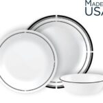 סט 18 חלקים  Brasserie מבית Corning Corelle תוצרת ארצות הברית