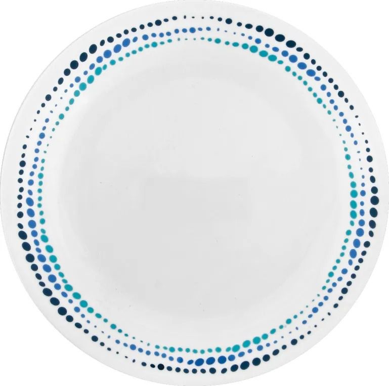 סט 18 חלקים, Ocean Blues  מבית Corning Corelle תוצרת ארצות הברית