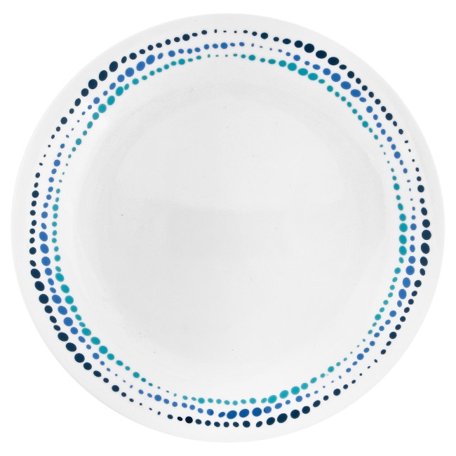 סט צלחות 24 חלקים, Ocean Blues מבית Corning Corelle תוצרת ארצות הברית