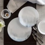 סט 18 חלקים, Tranquil Reflection מבית Corning Corelle תוצרת ארצות הברית